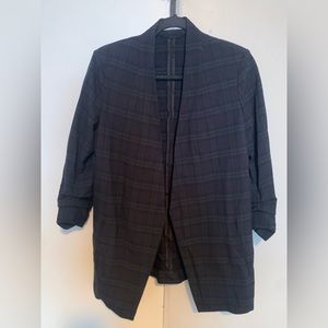 Plaid Blazer